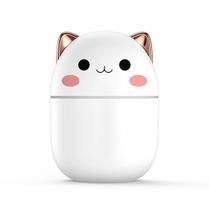 Difusor De Aromas Elétrico Aromatizador Gatinho Umidificador Ar 250ml