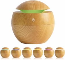 Difusor De Aromas Elétrico Óleo Umidificador Aromatizador De Ambiente