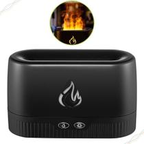Difusor de Aromas Utrassonico em Forma de Lareira, Umidificador de Ar, Aromaterapia - B-max