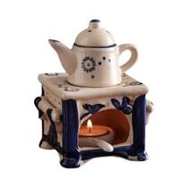 Difusor De Aromas Vintage 3 Em 1 Com Queimador De Incenso De Óleo Essencial, Conjunto De Aquecedor