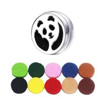 Difusor De Aromaterapia Facial Unissex Em Aço Inoxidável Com Clipe, Locket De Óleo Essencial, Broche Difusor De Aromaterapia Facial Unissex Em Aço Inoxidável Com Clipe, Locket De Óleo Essencial, Broche