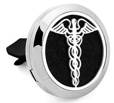 Difusor de Aromaterapia para Carro Aromabug 30 mm em Aço Inoxidável Difusor de Aromaterapia para Carro Aromabug 30 mm em Aço Inoxidável