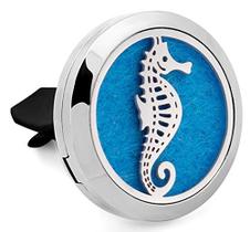 Difusor de aromaterapia para carro Aromabug Cavalo-marinho 30 mm em aço Difusor de aromaterapia para carro Aromabug Cavalo-marinho 30 mm em aço