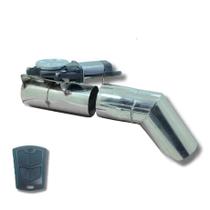 Difusor de escapamento 3 polegadas em Inox 304 com controle