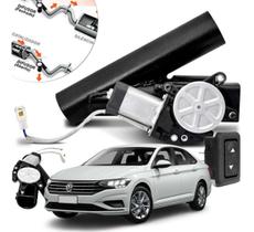 Difusor De Escapamento Preto Esportivo Volkswagen Jetta