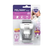 Difusor de feromônio calmante para gatos FELIWAY Help! Kit inicial de 7 dias