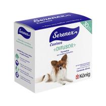 Difusor de feromônios Canino Serenex Konig Aparelho Elétrico 42ml