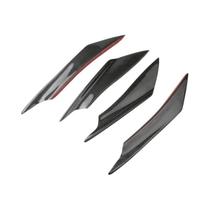 Difusor De Fibra De Carbono Para Carro, Spoiler Universal, Coberturas De Asa Para Motocicletas De