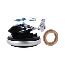 Difusor De Fragrância Masculina Para Carro, Ornamento Rotativo De Helicóptero Com Energia Solar