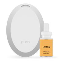 Difusor de fragrâncias inteligente Pura Mini para espaços pequenos, limão
