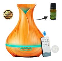 Difusor De Oleos Essenciais E Umidificador De Ar 400ml