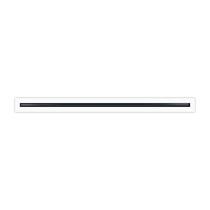 Difusor de ranhura linear BUILDMART 36 cm de ventilação decorativa branca Difusor de ranhura linear BUILDMART 36 cm de ventilação decorativa branca
