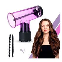Difusor de Secador de Cabelo Modelador de Cachos 2 em 1 Magic Roller Soprador Perfeito para Fazer Cabelos Cacheados Ondulados Encaracolados Cachinhos