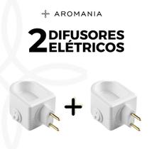 Difusor de Tomada Elétrico Aromatizador de Ambiente Essências e Óleos Essenciais - Kit 2 Unidades Difusor de Tomada Elétrico Aromatizador de Ambiente Essências e Óleos Essenciais - Kit 2 Unidades