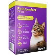 Difusor e Refil Avert Felicomfort Redução do Estresse para Gatos - 48ml Difusor e Refil Avert Felicomfort Redução do Estresse para Gatos - 48ml