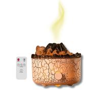 Difusor e Umidificador de Aromaterapia Efeito Vulcão Difusor e Umidificador de Aromaterapia Efeito Vulcão