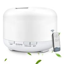 Difusor Elétrico Aroma Ultrassônico com Led 300 ml Branco Difusor Elétrico Aroma Ultrassônico com Led 300 ml Branco