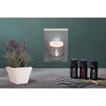 Difusor elétrico Led + 5 óleos Relaxamento Bem estar Difusor elétrico Led + 5 óleos Relaxamento Bem estar