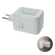 Difusor Elétrico P/ Ambiente de Óleos Essenciais Porcelana Aromatizador Cheiro Portátil Fragrância Bivolt