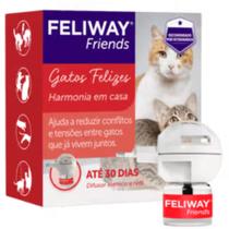 Difusor Feliway Friends com Refil 48 ml - Redução de Conflitos e Estresse entre Gatos