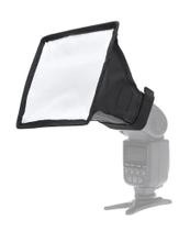 Difusor Flash Speedlight Softbox Retangular 20x30cm Dobrável Difusor Flash Speedlight Softbox Retangular 20x30cm Dobrável