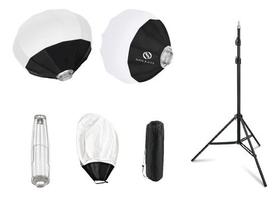 Difusor Fotográfico Soleste Softbox Branco+tripé 2,4m L Difusor Fotográfico Soleste Softbox Branco+tripé 2,4m L