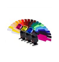 Difusor Gel Colorido P/ Flash Speedlite 20 Cores Misturador
