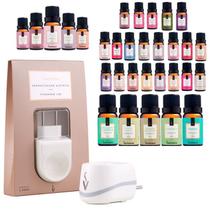 Difusor Led Via Aroma c/ 5 Essências Perfumadas a Sua Escolha Difusor Led Via Aroma c/ 5 Essências Perfumadas a Sua Escolha