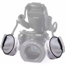 Difusor Para Flash Twin Nikon Canon Yongnuo Universal 2 Pçs