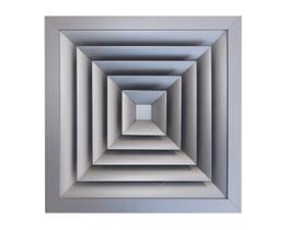 Difusor Quadrado Europeu Tam 05 Sem Registro