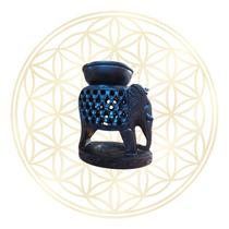 Difusor Rechaud Aromatizador de Pedra Sabão Elefante