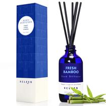 Difusor Reed Xcleen Fresh Bamboo Scent com conjunto de óleo de 110 ml