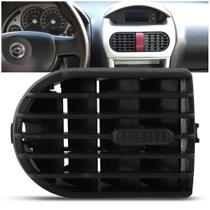 Difusor Saida de Ar Central Lateral Corsa 2002 a 2012 Montana 2004 a 2010 Retangular Preto - Nat