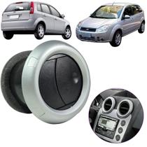 Difusor saida de ar painel ford fiesta 2008 a 2011 central e lateral prata