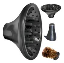 Difusor Simples Preto Para Secador De Cabelo - Santa Clara