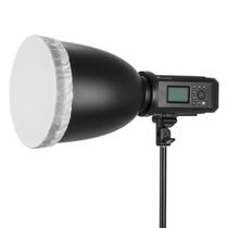 Difusor Sock Glow 13 para refletor prateado/branco de 28 cm