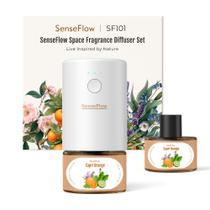 Difusor ultrassônico de óleo essencial sem água SenseFlow SF101 Difusor ultrassônico de óleo essencial sem água SenseFlow SF101