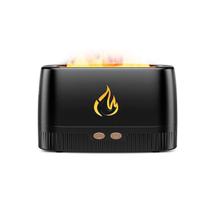 Difusor Ultrassonico Umidifcador Flame Aromaterapia Fogo