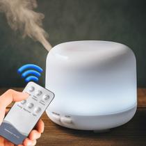 Difusor Umidificador de Ar com Controle Cores LED Purificação Difusor Umidificador de Ar com Controle Cores LED Purificação