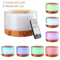 Difusor Umidificador Elétrico Com Iluminação Led 500ml Difusor Umidificador Elétrico Com Iluminação Led 500ml