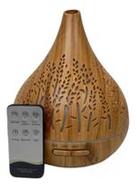 Difusor Umidificador Jarro Florido 500 Ml 7cores Led+brinde!