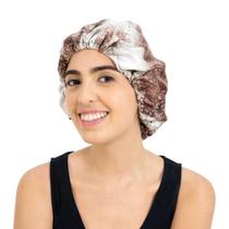 Difusora Cachos Santa Clara Touca Cetim Luxo Anti-Frizz Difusora Cachos Santa Clara Touca Cetim Luxo Anti-Frizz