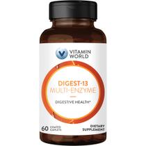 Digest-13 Multienzima 1010mg 60 cápsulas da Vitamin World Digest-13 Multienzima 1010mg 60 cápsulas da Vitamin World