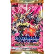 Digimon Card Game: Great Legend Booster Pack (BT04) English Version Digimon Card Game: Great Legend Booster Pack (BT04) English Version