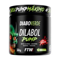 Dilabol Pump Pré Treino Pote 300g Ftw Diabo Verde