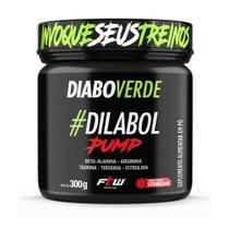 Dilabol Pump Pré Treino Sem Estimulantes Diabo Verde 300g - FTW