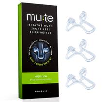 Dilatador Nasal Rhinomed Mute - 3 Unidades (Tamanho Médio) - Solução para Ronco