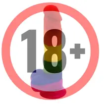 Dildo com Ventosa Glande Veias Saltada Arco Iris Gode NV Toys PE107