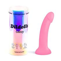 Dildo Dildolls Penetração Hiper Flexível Lovely Planet Glitzy