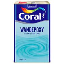 Diluente Wandepoxy 5 Litros - 5202567 - CORAL Diluente Wandepoxy 5 Litros - 5202567 - CORAL